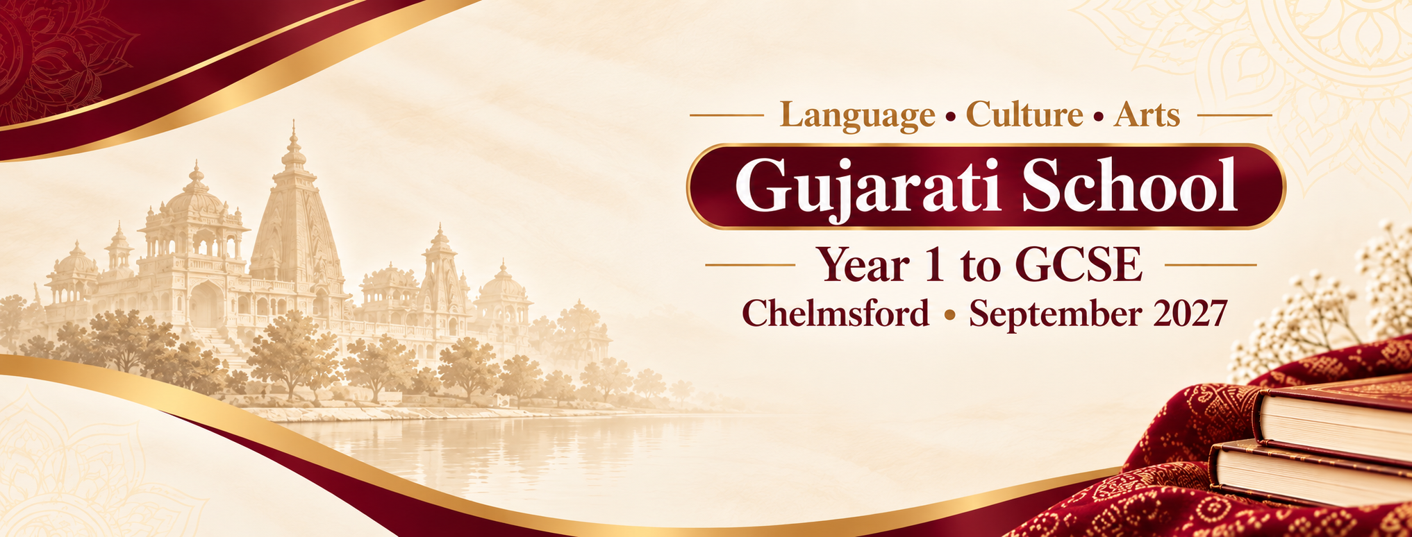 Gujarati School — Year 1 to GCSE, Chelmsford, September 2027